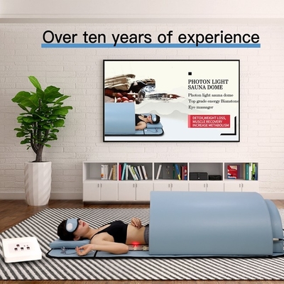 Liegende gesunder Therapie-Ozon-weite Infrarotsauna-Haube heilen wirklich Sauna-Haube